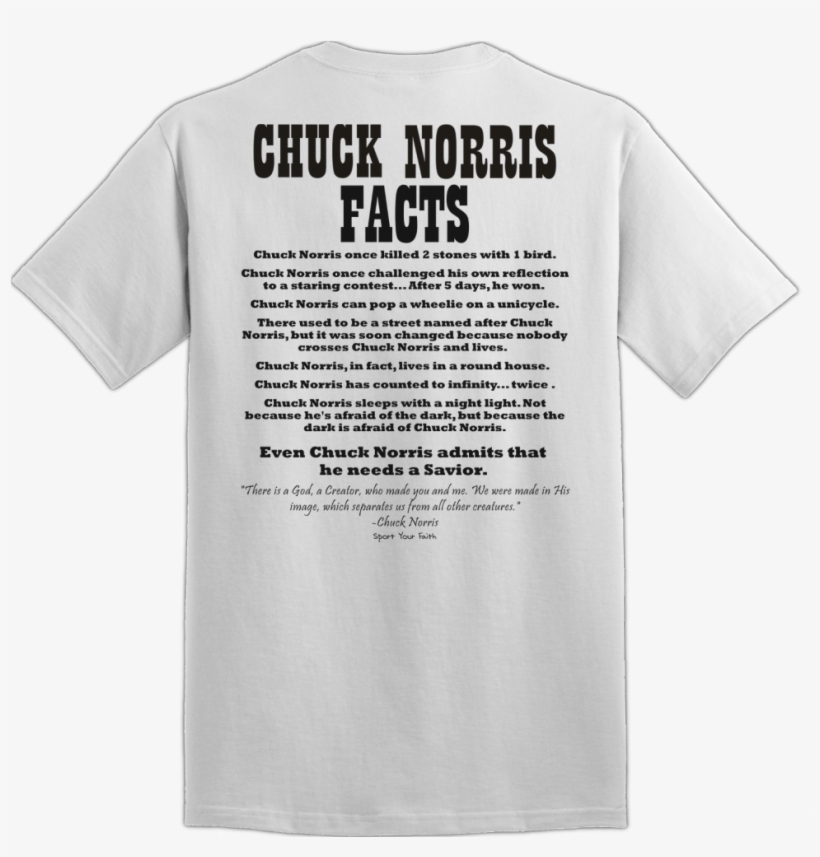 Chuck Norris T Shirts, transparent png download