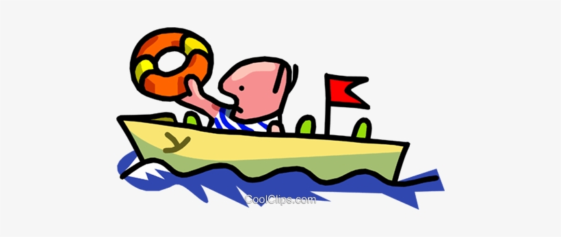 Throwing Out The Life Preserver Royalty Free Vector - Vector Graphics, transparent png download