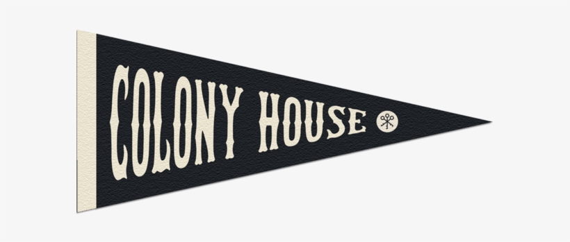 Colony House Pennant - Colony House, transparent png download