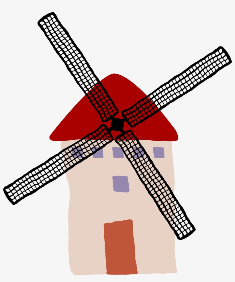 This Free Icons Png Design Of Crooked Windmill 3, transparent png download