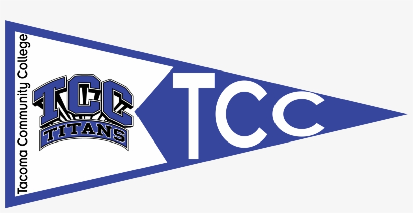 Tacoma Community College Pennant - Tacoma Community College, transparent png download