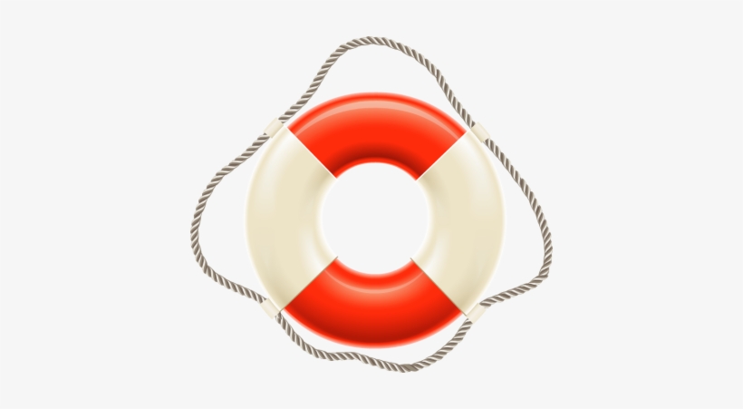 Clip Arts Related To - Red And White Lifesaver, transparent png download