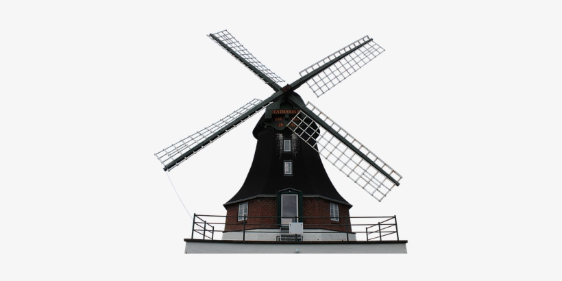 Mill, Windmill, Wing, Wood, Grind, Old - Windmill, transparent png download