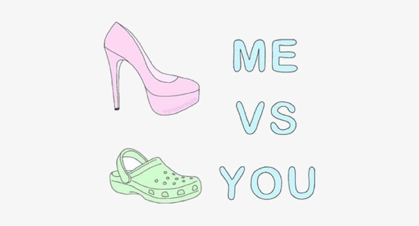 Overlay And Crocs Image - Basic Pump, transparent png download