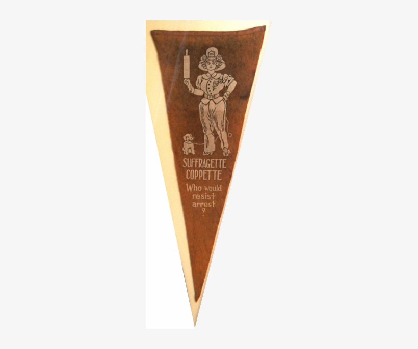 Memr 1909 03 Suffrage Coppette Pennant - Suffragette, transparent png download