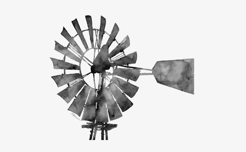 Bleed Area May Not Be Visible - Country Background With Windmill, transparent png download