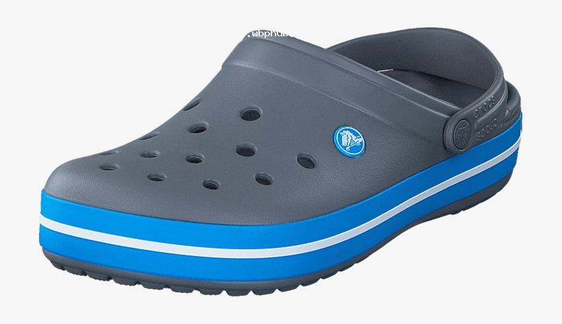 Crocs Crocband Charcoal/ocean 00624-15 Mens Synthetic - Sandal, transparent png download