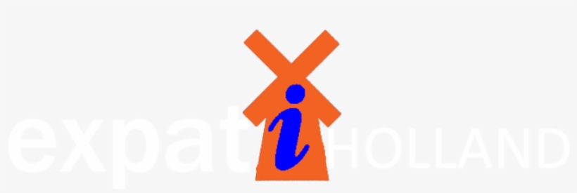 Cropped Expatinfo Windmill Logo White Orange Blue Multi, transparent png download