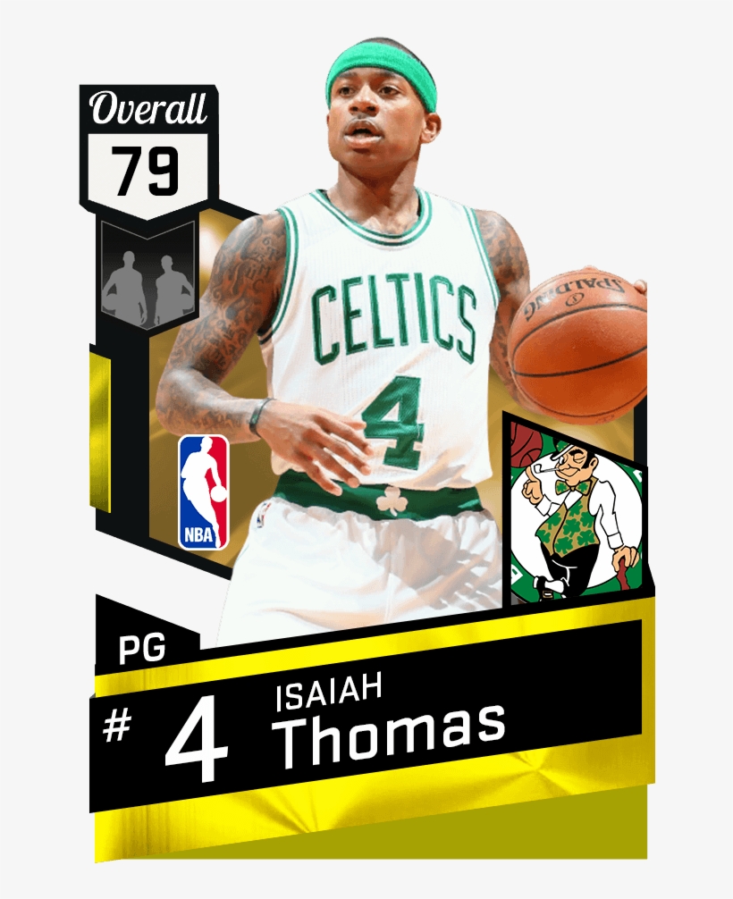 Mtdb Nba 2k17 - Isaiah Thomas Nba 2k17, transparent png download