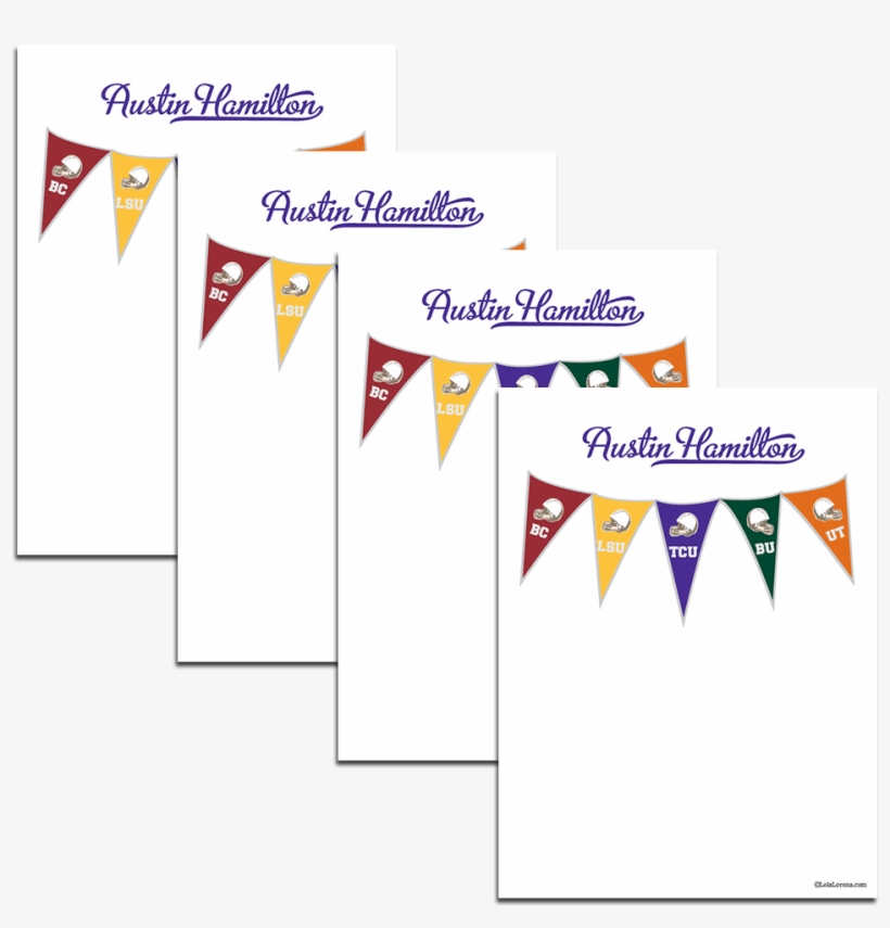 University Sports Pennant - Graphic Design, transparent png download