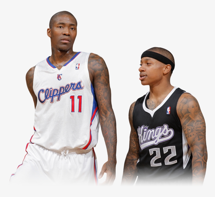 Jordan Crawford And Isaiah Thomas - Adidas Blake Griffin #32 Home, transparent png download