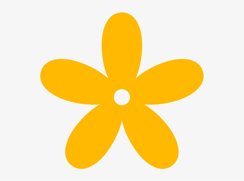 Yellow Flower Clipart Png, transparent png download