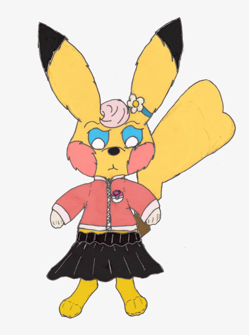 Mirlice As A Pikachu - Cartoon, transparent png download