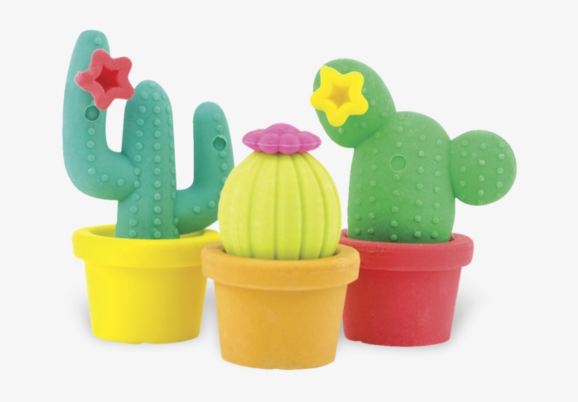 Prickly Pals Cactus Erasers - Prickly Pals Cactus Erasers Set Of 3, transparent png download
