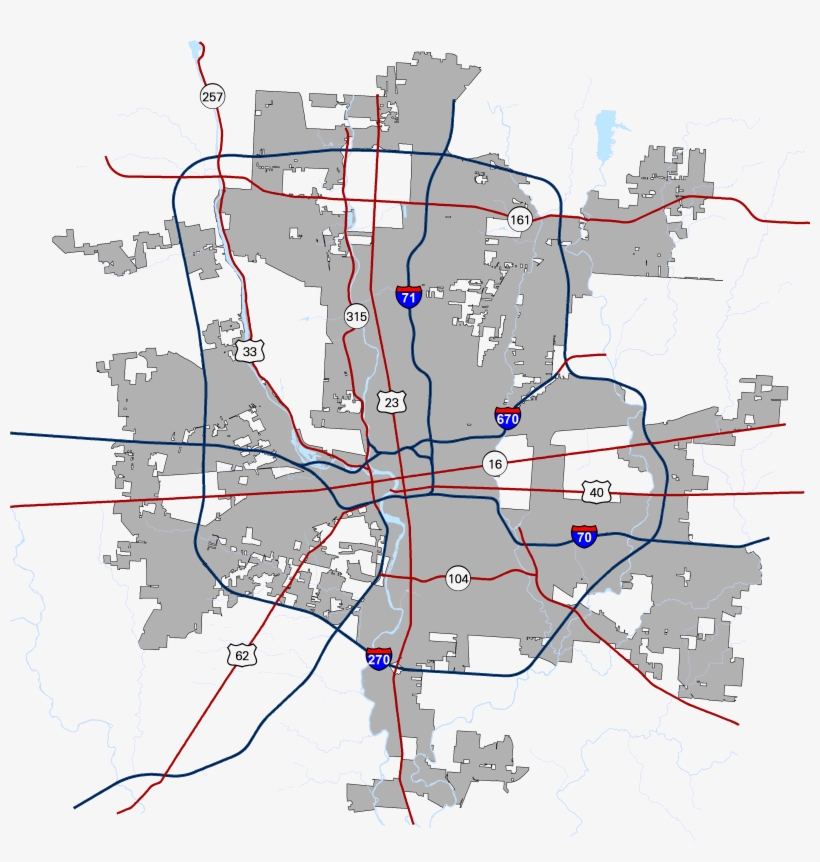 Clipart Royalty Free Stock Maps And Data Columbus Center - Columbus, transparent png download