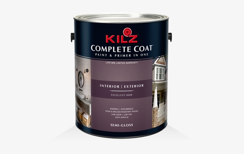 Kilz Complete Coat® - Kilz Complete Coat Semi Gloss White, transparent png download