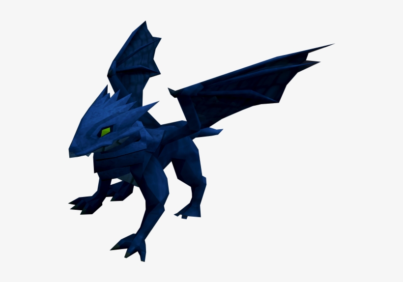Monster Image - Blue Dragon Runescape, transparent png download