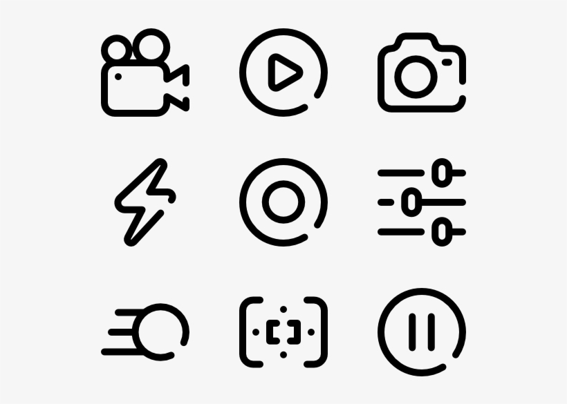 Camera Interface - Hierarchy Icon, transparent png download