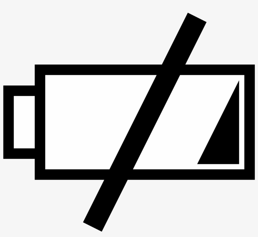 This Free Icons Png Design Of Low Battery Icon, transparent png download