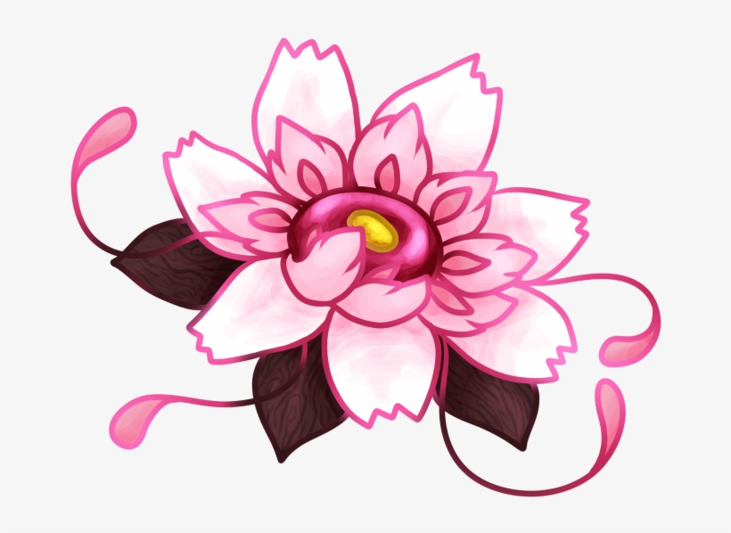 Cherry Petals - Open - Cattleya, transparent png download