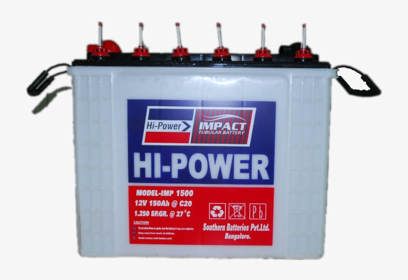 Bosch S5 Battery - Hi Power Tubular Battery, transparent png download