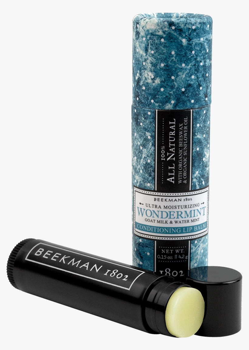 Wondermint Lip Balm Stick - Beekman 1802 All Natural Lip Balm (orange Blossom), transparent png download