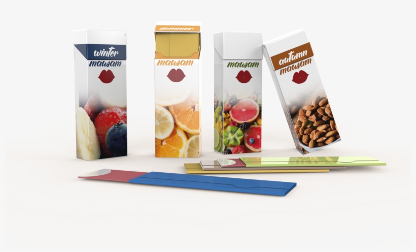 Lip Strip Lip Balm Packaging On Packaging Of The World - Berry, transparent png download