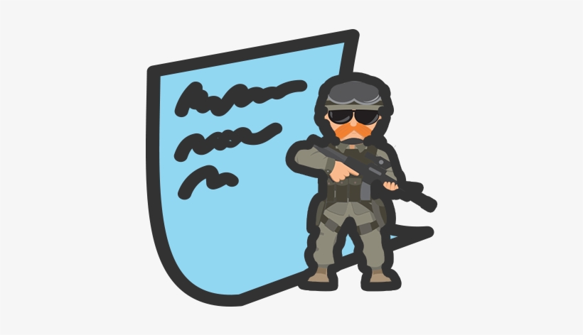 Kryptowar License Soldiers - Cartoon, transparent png download