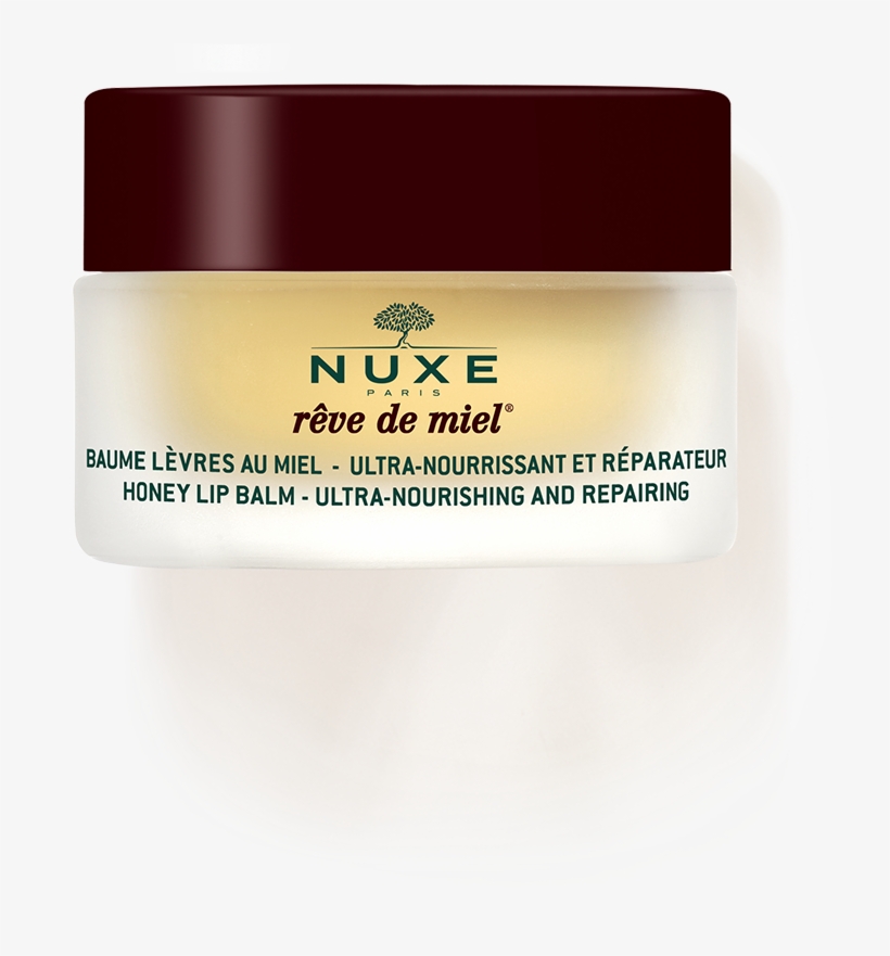 Ultra-nourishing Lip Balm Rêve De Miel® - Nuxe - Reve De Miel Ultra-comfortable Face Cream 50, transparent png download