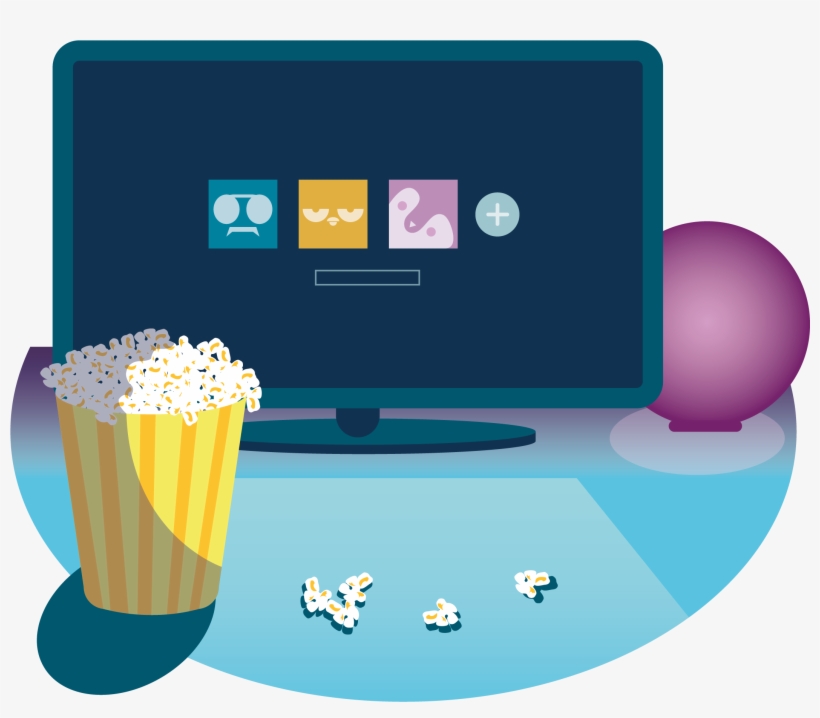 Create Ambiances With Your Devices - Popcorn, transparent png download
