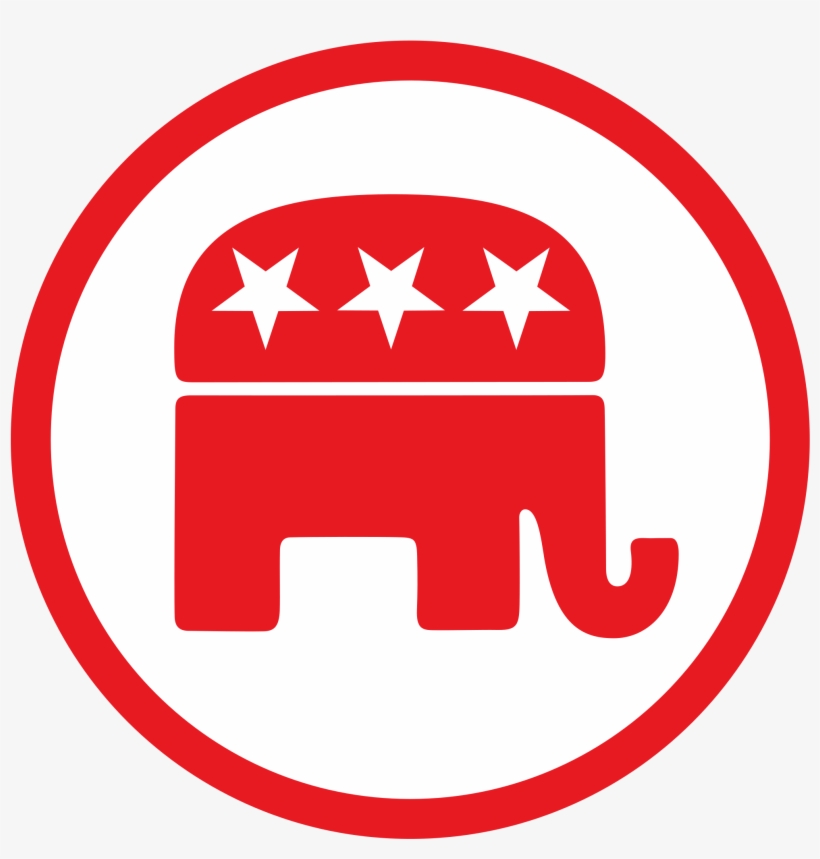 Republican Elephant Logo Png Clip Art Transparent Download - Right Went Wrong: Conservatism From Goldwater To The, transparent png download