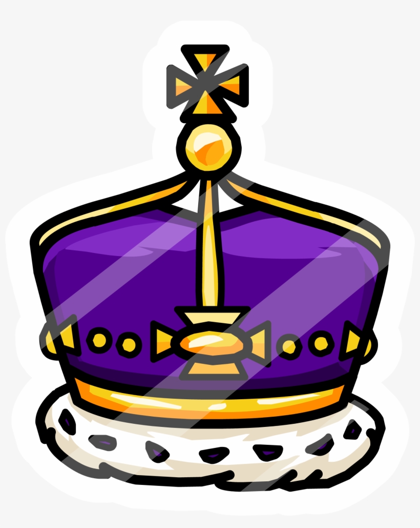 Royal Crown Pin Icon - Descendants, transparent png download