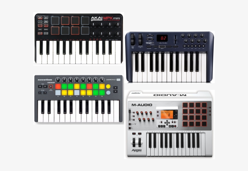 Best 25 Key Midi Keyboard Controller - M-audio Axiom Air 25 Usb Midi Controller, transparent png download