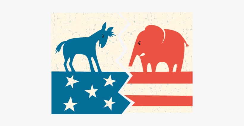 Do You Drink Like A Democrat Or A Republican - Republican Vs Democrat Background, transparent png download