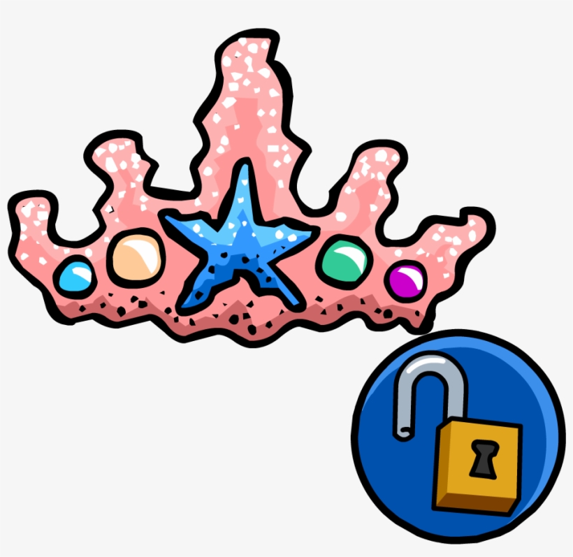 Coral Crown Unlockable Icon, transparent png download