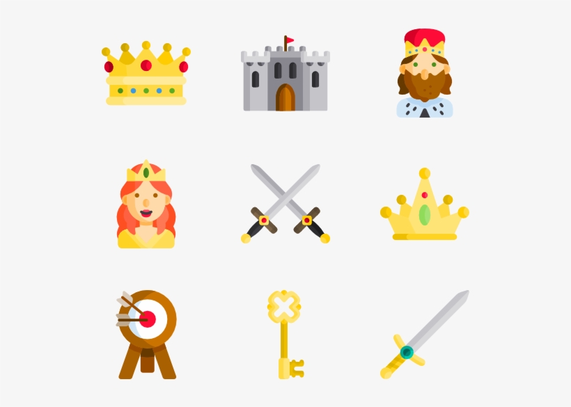 Royalty 40 Icons - ไอคอน มงกุฎ Ts, transparent png download
