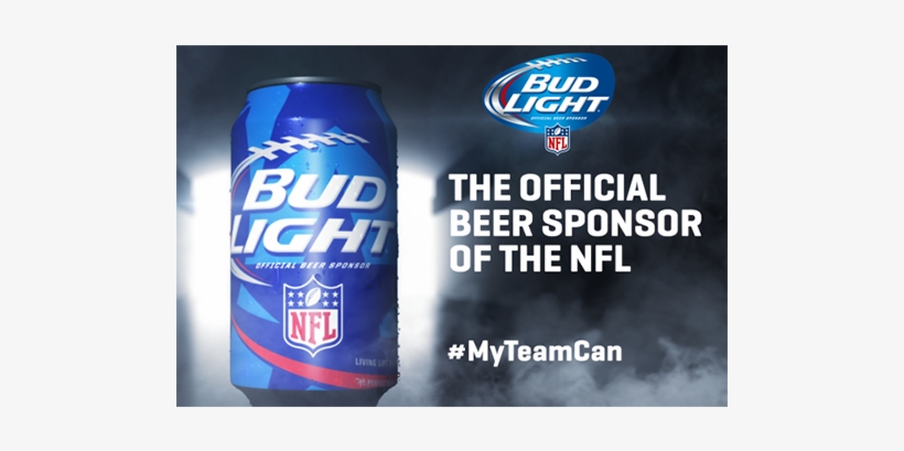 Bud Light Nfl Can - Bud Light Beer - 36 Pack, 12 Fl Oz Cans, transparent png download