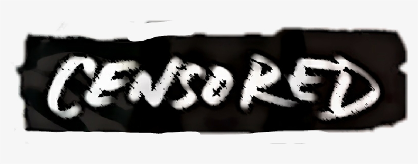 Report Abuse - Censorship, transparent png download