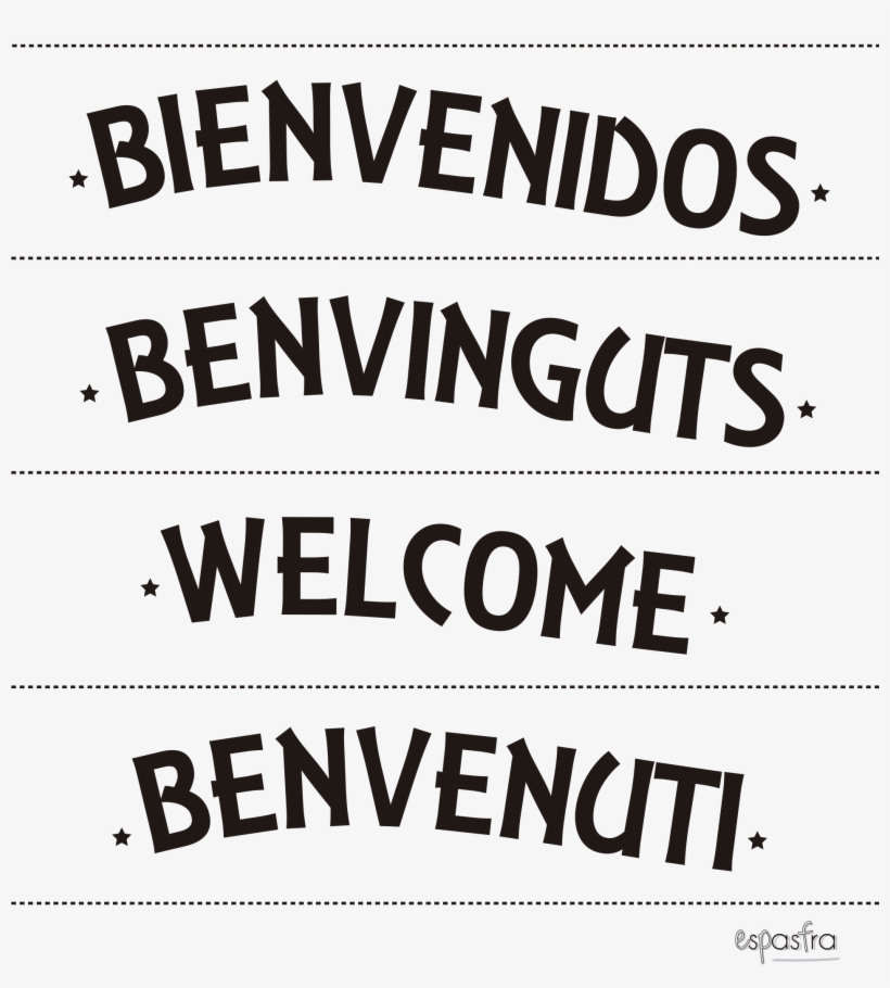 Bienvenidos - Bienvenidos Png, transparent png download