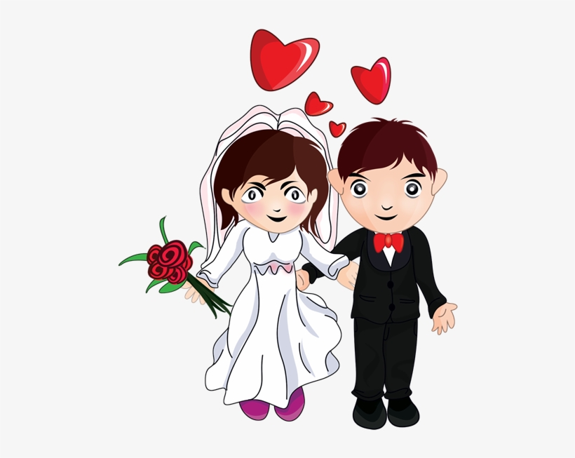 Free Groom U0026amp Bride Clip Art - Wedding, transparent png download