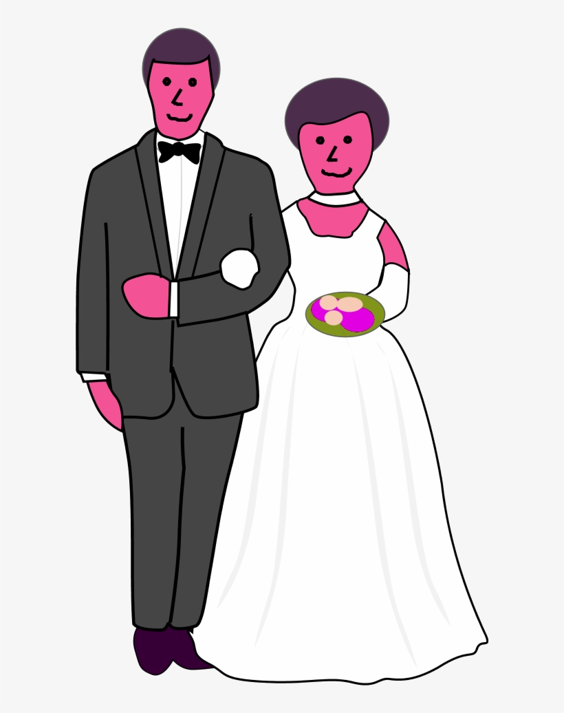 Bride And Groom - Civil Wedding Requirements In Pasay, transparent png download