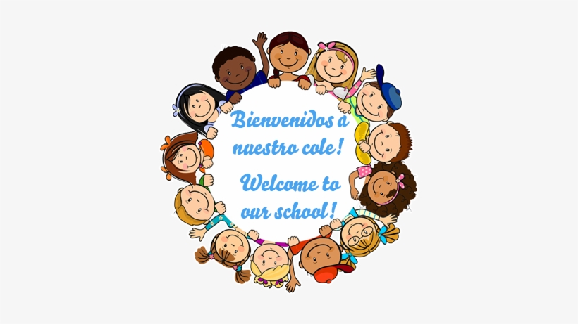 Colegio Parroquial La Encarnación Cartagena Bienvenidos - Kinder Sitzen Im Kreis Clipart, transparent png download