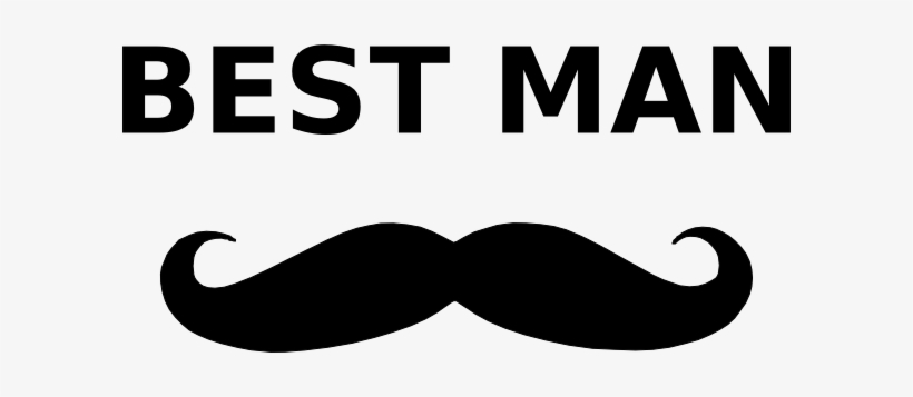 Wedding Party Silhouette Png - Best Man Clipart, transparent png download