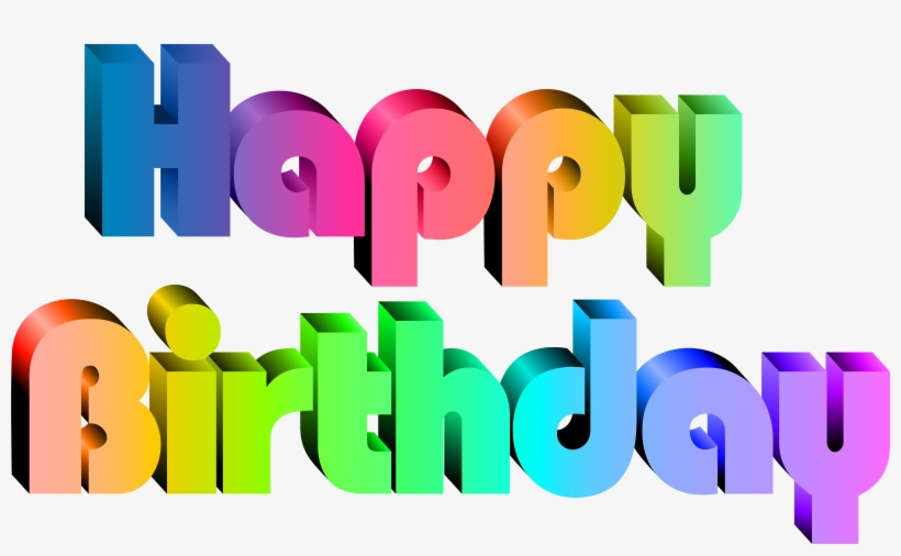 Image Royalty Free Download Birthday Clip Neon, transparent png download