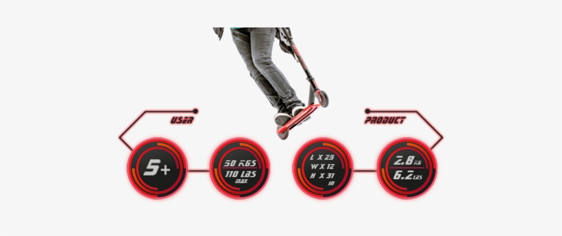 Yvolution Neon Viper Scooter - Neon Viper - Scooter - Blue, transparent png download