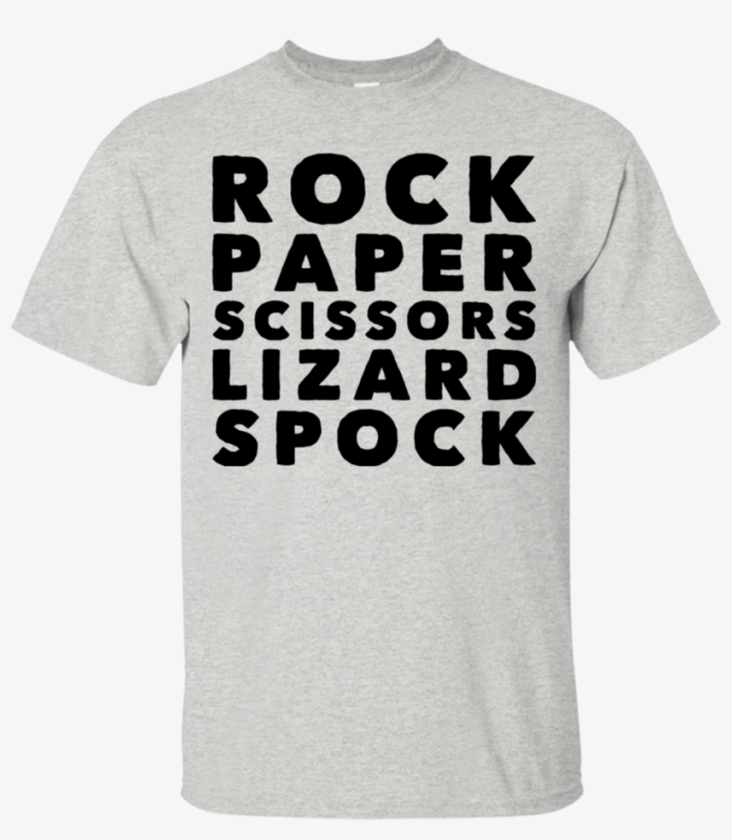 Rock Paper Scissors Lizard Spock T-shirt - T Shirt Beer Helping Ugly People, transparent png download