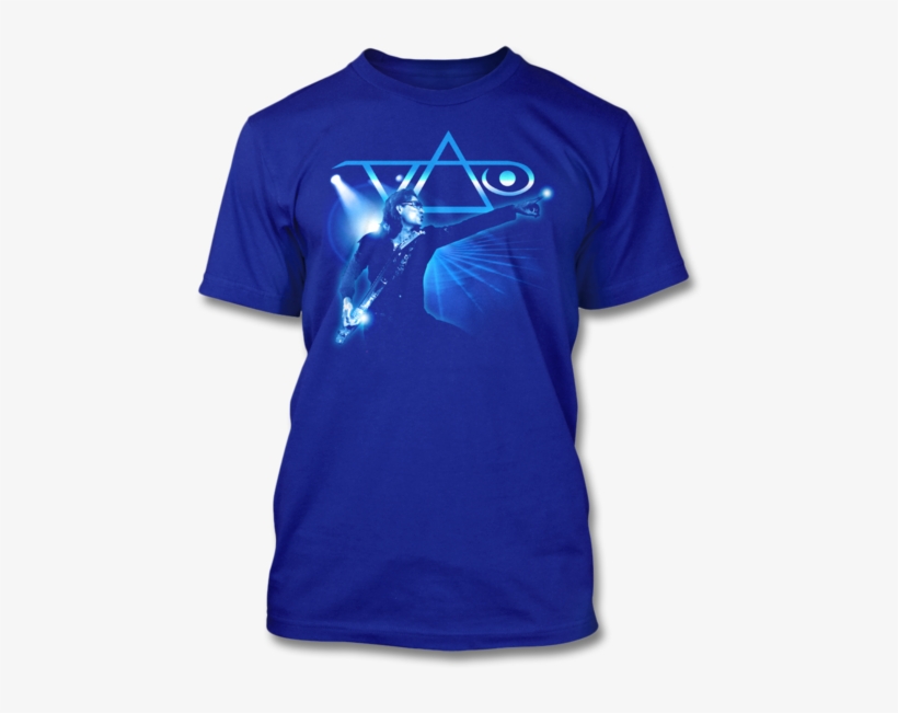 Blue Light T-shirt - Active Shirt, transparent png download