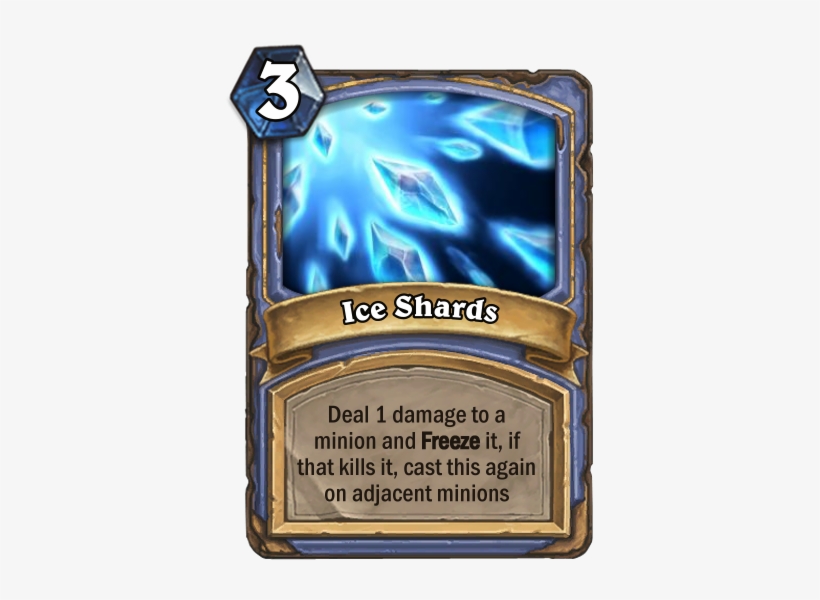 Skill Based Mage Spell - Hearthstone Beam Card, transparent png download