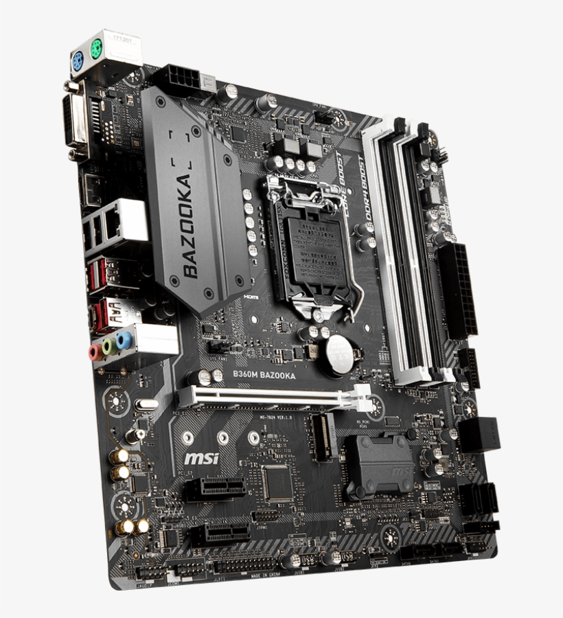 Gallery For B360m Bazooka - Main Msi B360m Bazooka, transparent png download