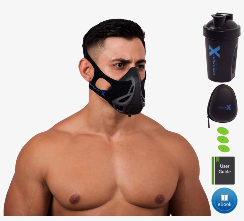 Train Like A Pro And Become One - Mask By Prosportx, transparent png download